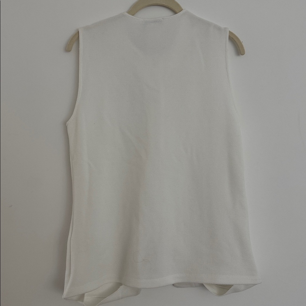 Zara button down white top - Picture 3 of 3